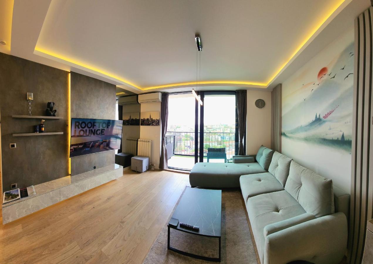 Belgrade Waterfront 16Th Fl Lux Apt. W/ City View Exteriér fotografie