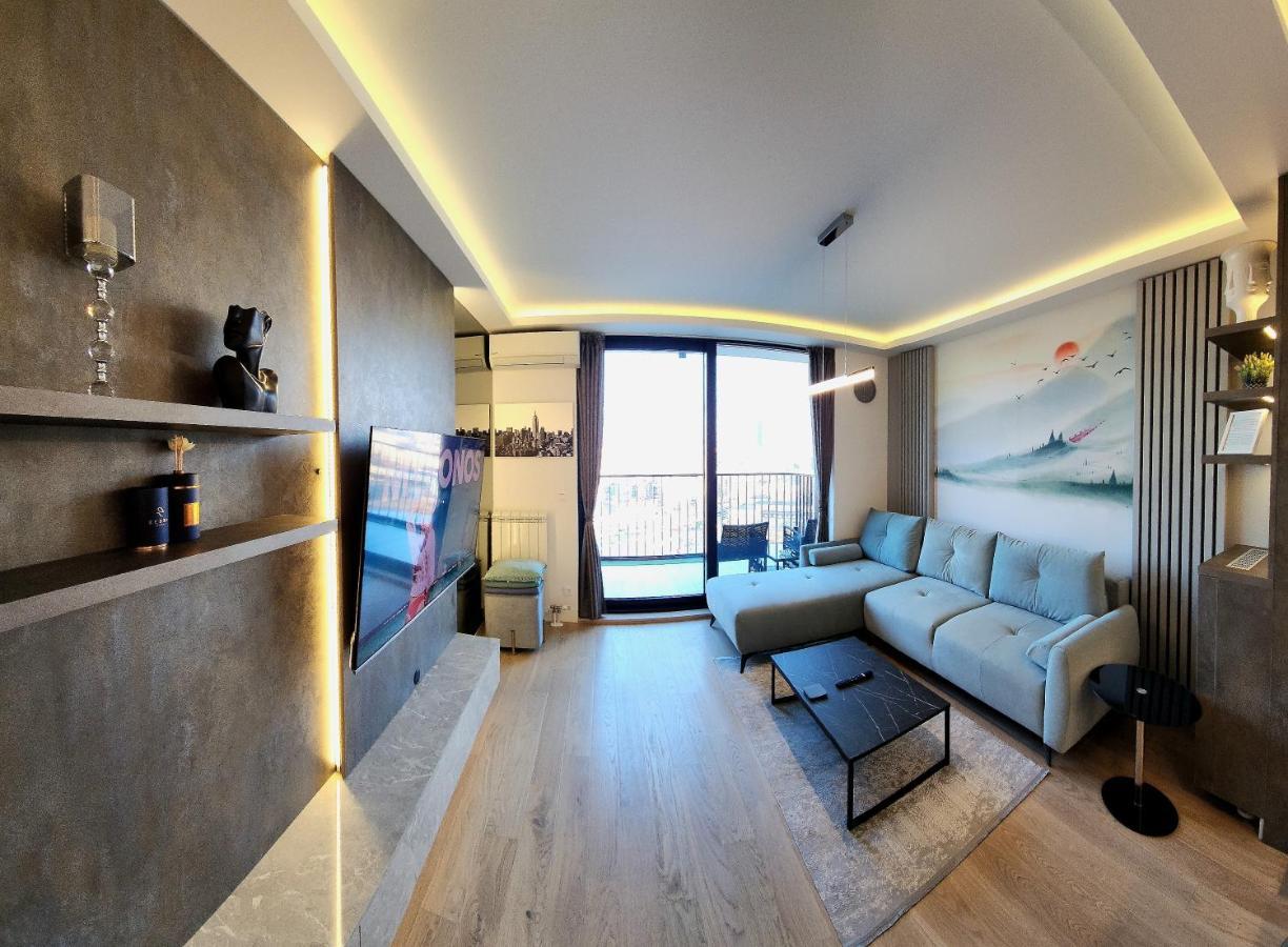 Belgrade Waterfront 16Th Fl Lux Apt. W/ City View Exteriér fotografie