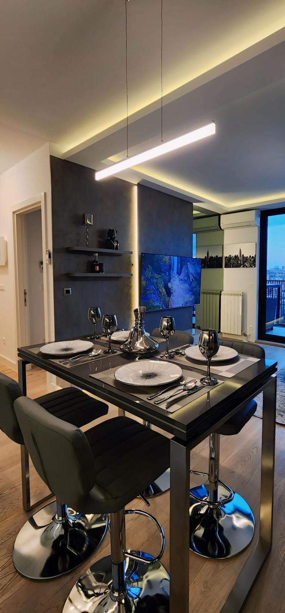 Belgrade Waterfront 16Th Fl Lux Apt. W/ City View Exteriér fotografie