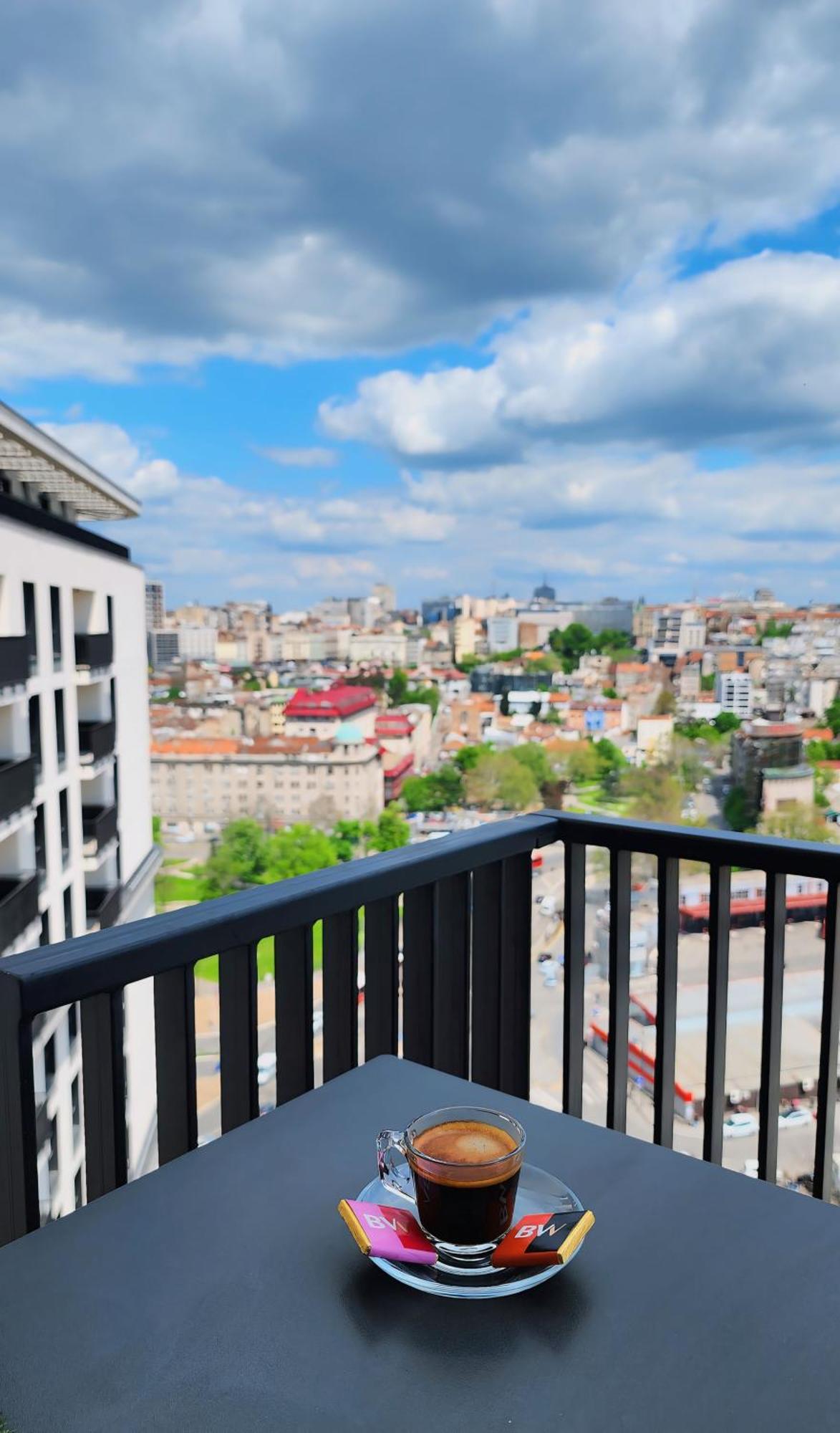 Belgrade Waterfront 16Th Fl Lux Apt. W/ City View Exteriér fotografie